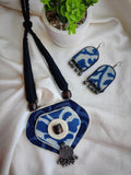 INDIGO PARNA NECKLACE SET