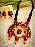 JUTE CHANDRAKALA NECKLACE SET