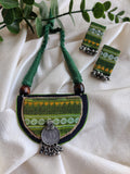 GREEN CHANDRAKALA NECKLACE