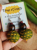 LIGHT GREEN POTLI EARRING