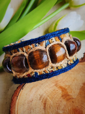 GREEN AJRAKH HANDCUFF