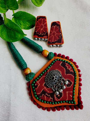 RED PARNA NECKLACE SET