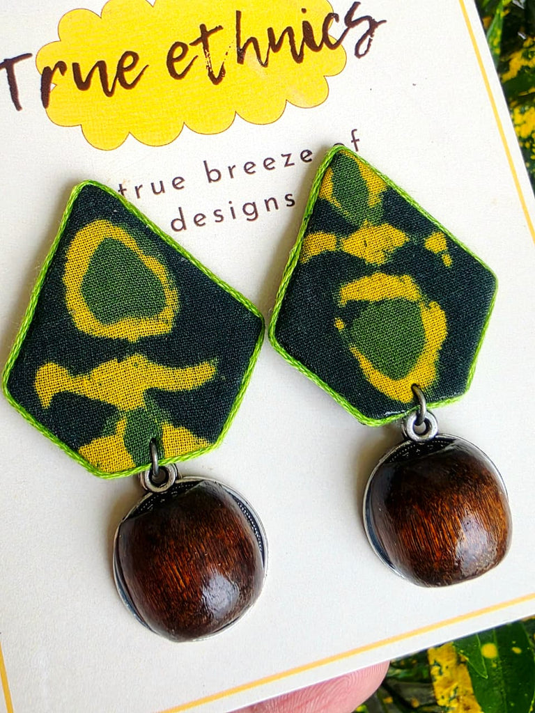 GREEN PANCHAKONI EARRING