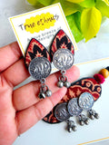 RED AJRAKH CHOKER