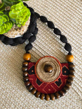 RED CHANDRAKALA NECKLACE