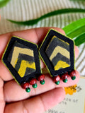 GREEN CHAUKON STUDS