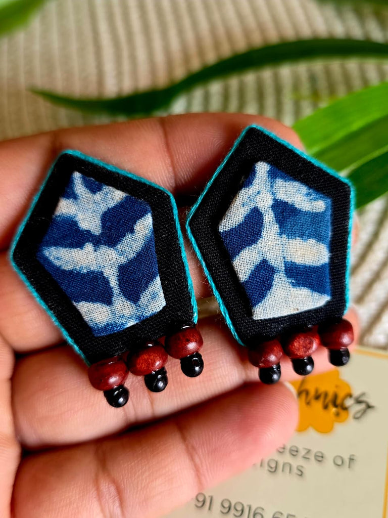 INDIGO CHAUKON STUDS