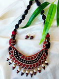 RED CHANDRAKALA NECKLACE