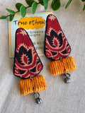 RED CONE EARRING
